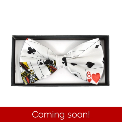 Playing Card Bow Tie